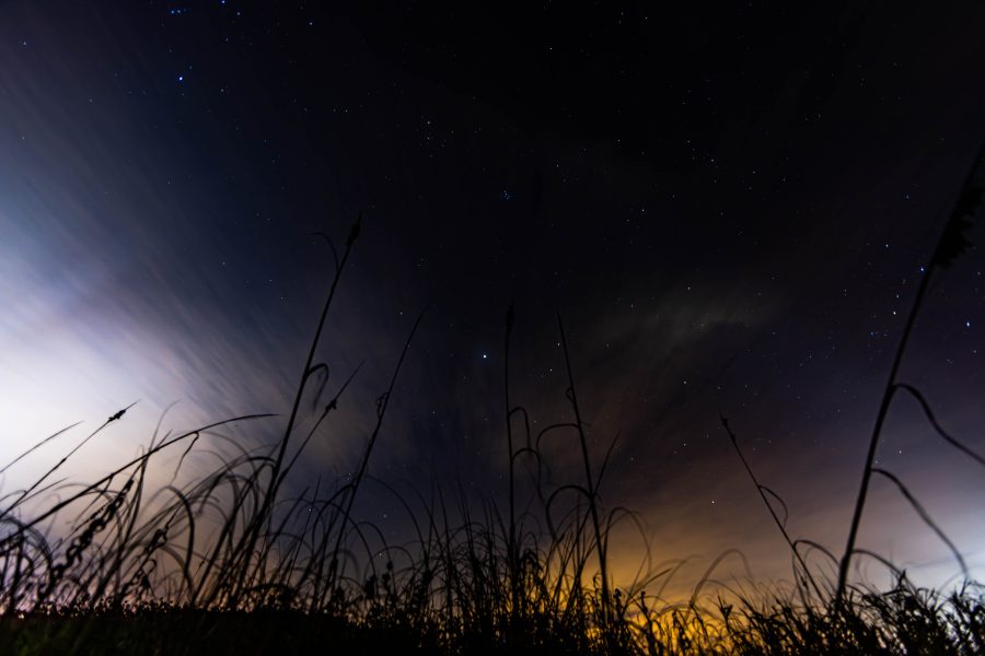 Fotomural Creative Photography - Night Sky at Beach