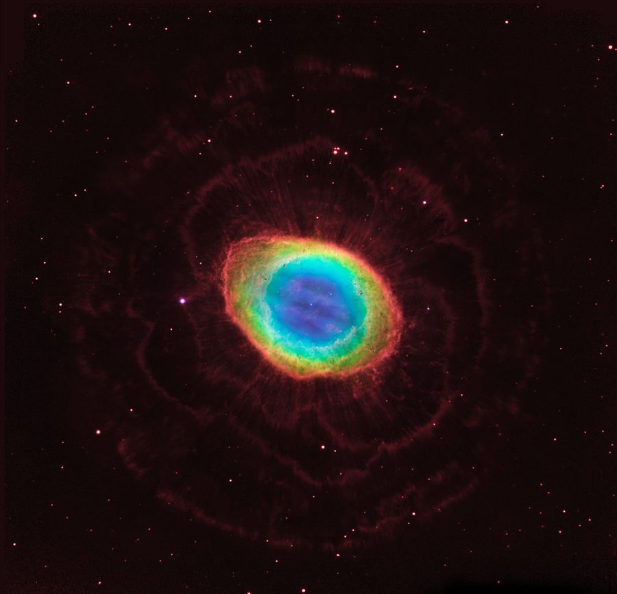 Fotomural Hubble reveals the Ring Nebula’s true shape