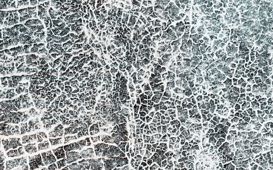 Fotomural A Frost Enhanced Landscape
