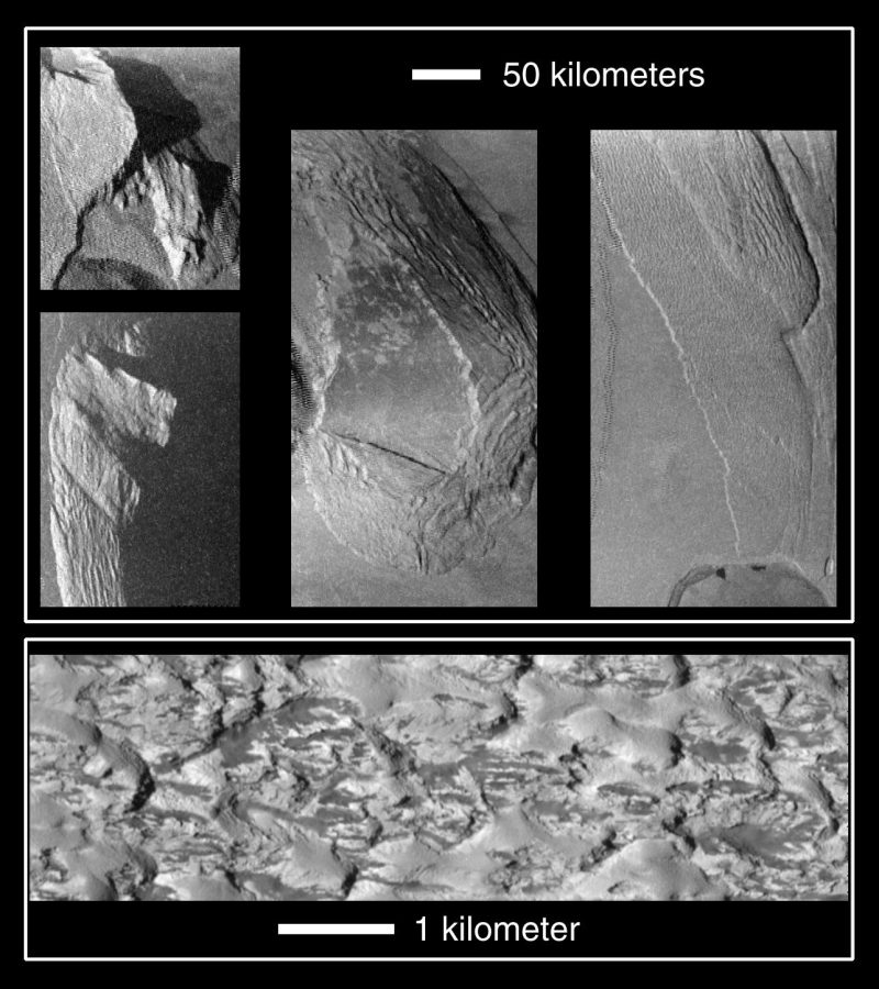 Fotomural Collapsing Mountains on Io
