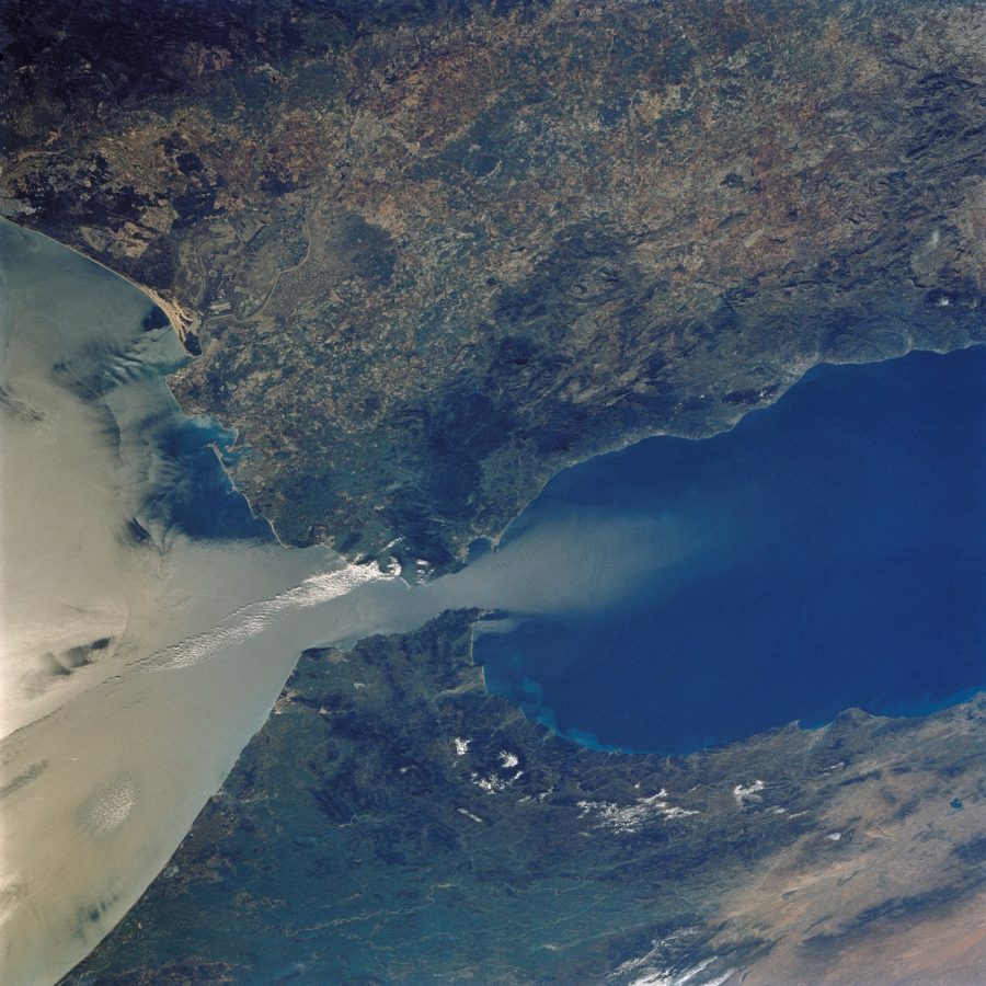 Fotomural Strait of Gibraltar as seen from STS-60