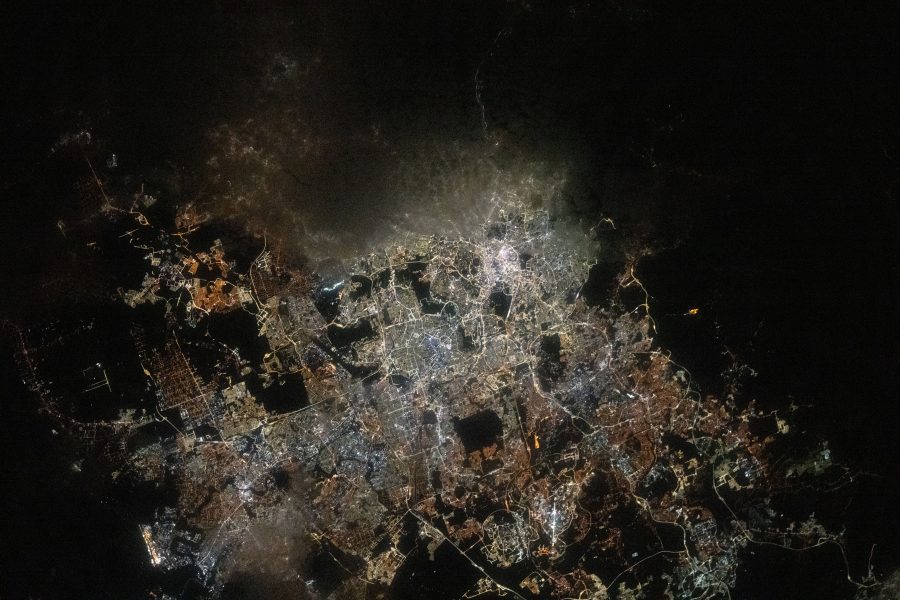 Fotomural The Greater Kuala Lumpur area of Malaysia, home to approximately 9.1 million people