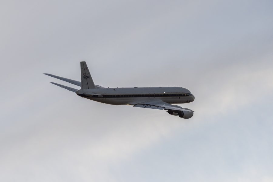 Fotomural DC-8 Sunset Lift Off