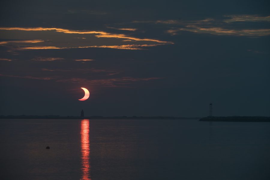 Fotomural Partial Solar Eclipse