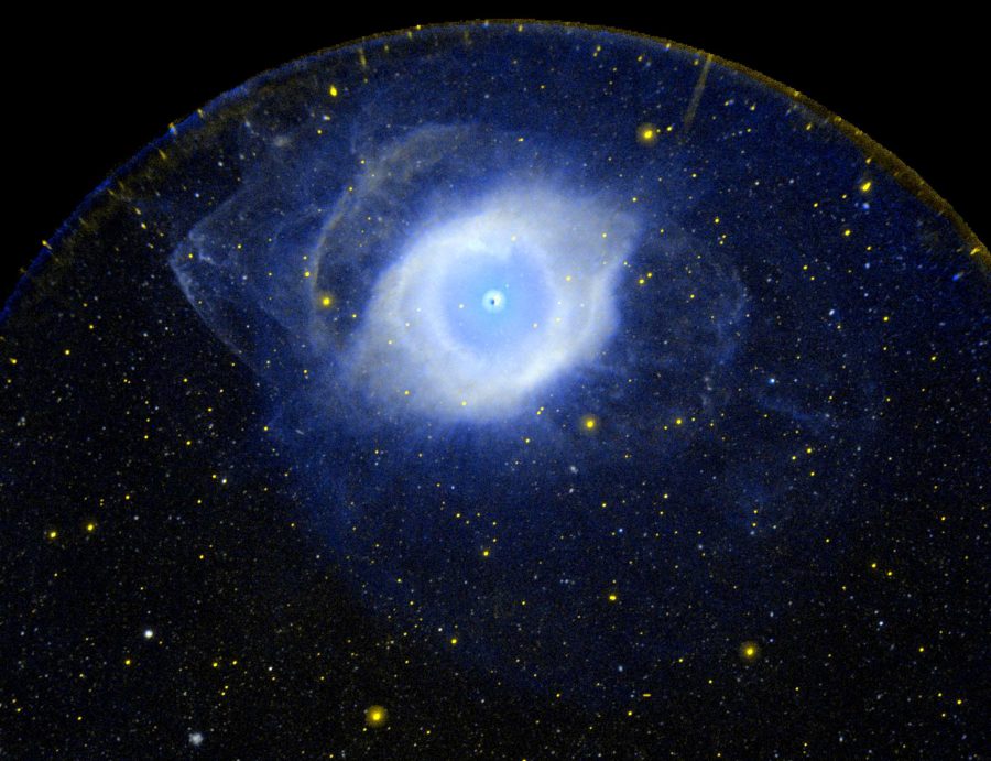 Fotomural Planetary Nebula NGC 7293 also Known as the Helix Nebula