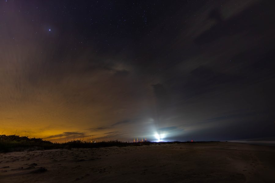 Fotomural Creative Photography - Night Sky at Beach