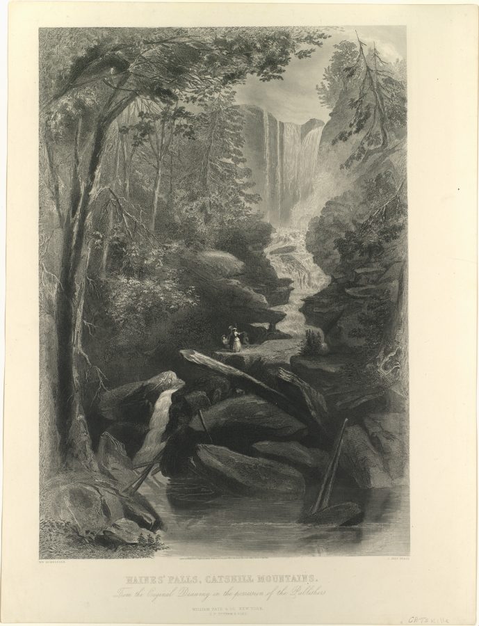 Fotomural Haines Falls, Catskill Mountains