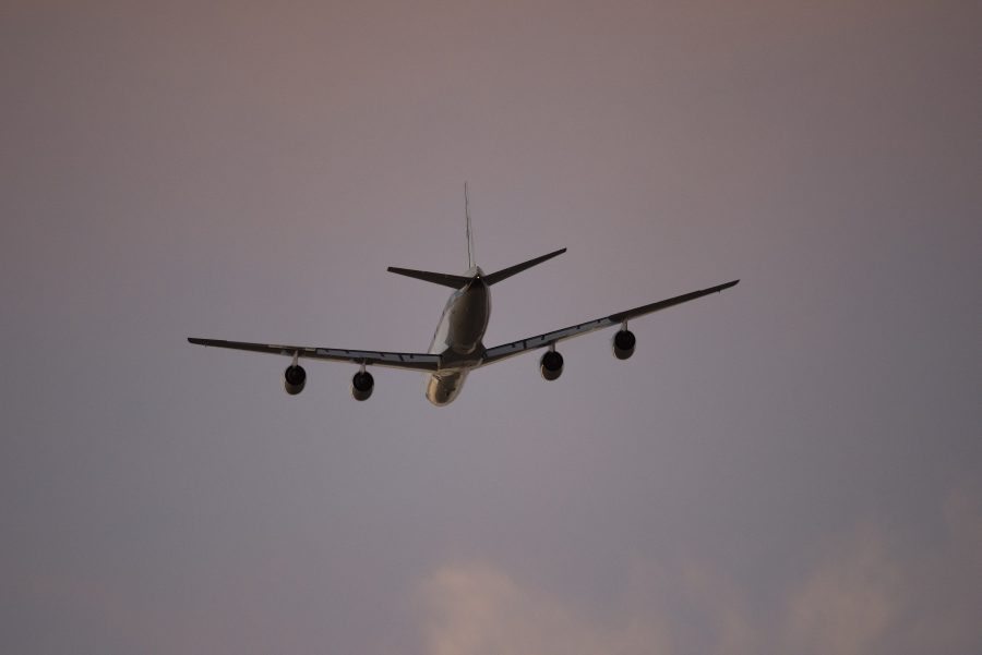 Fotomural DC-8 Sunset Lift Off